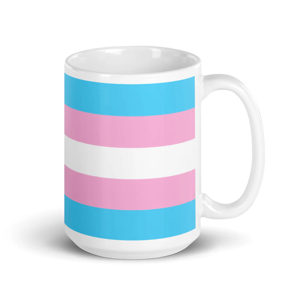 Trans Pride Flag Mug - Image 4