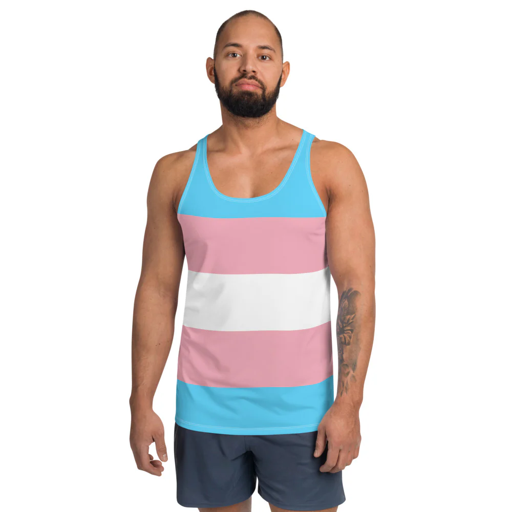 Trans Pride Flag Vest - Image 5