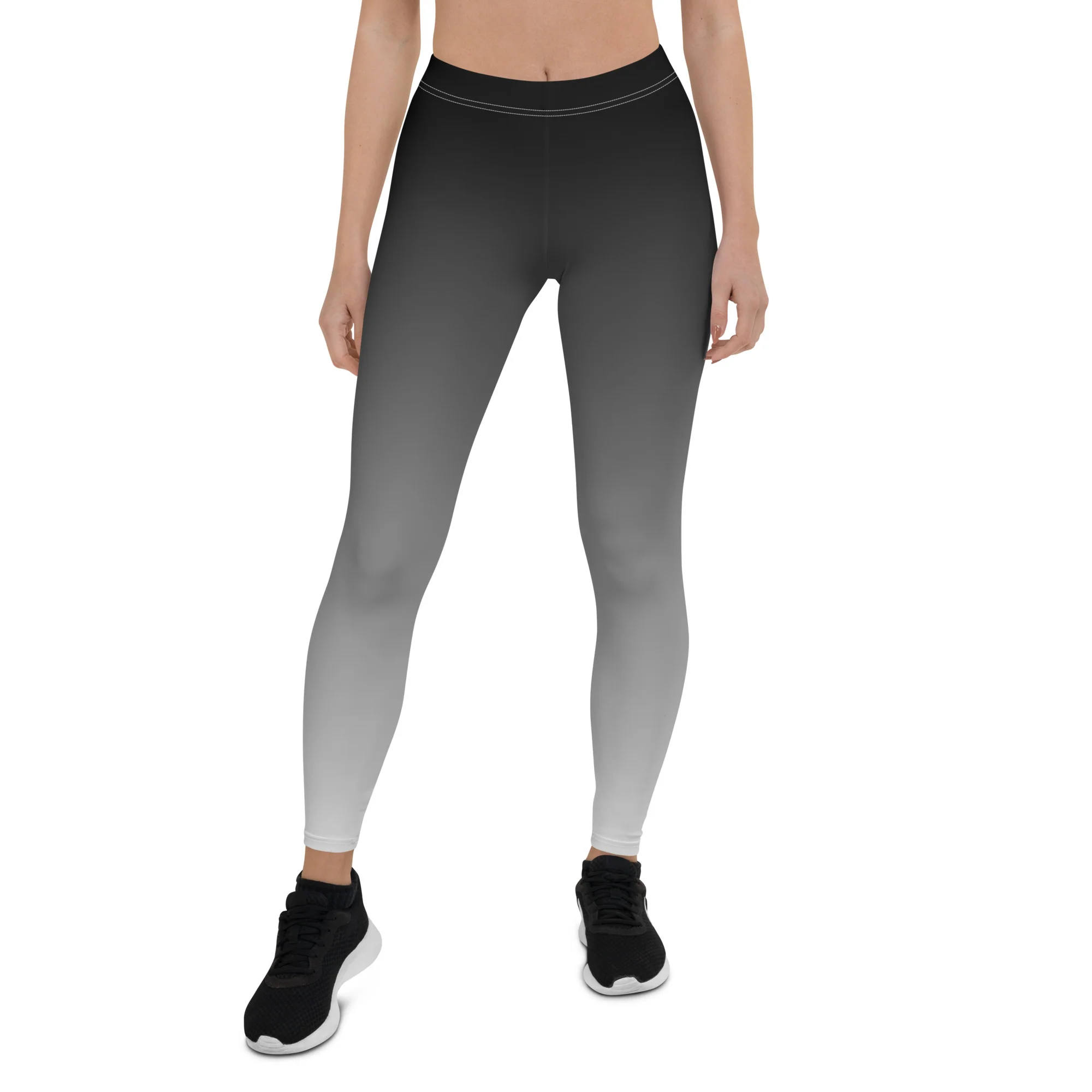Trans Pride Flash Fade To Grey Leggings - Image 2