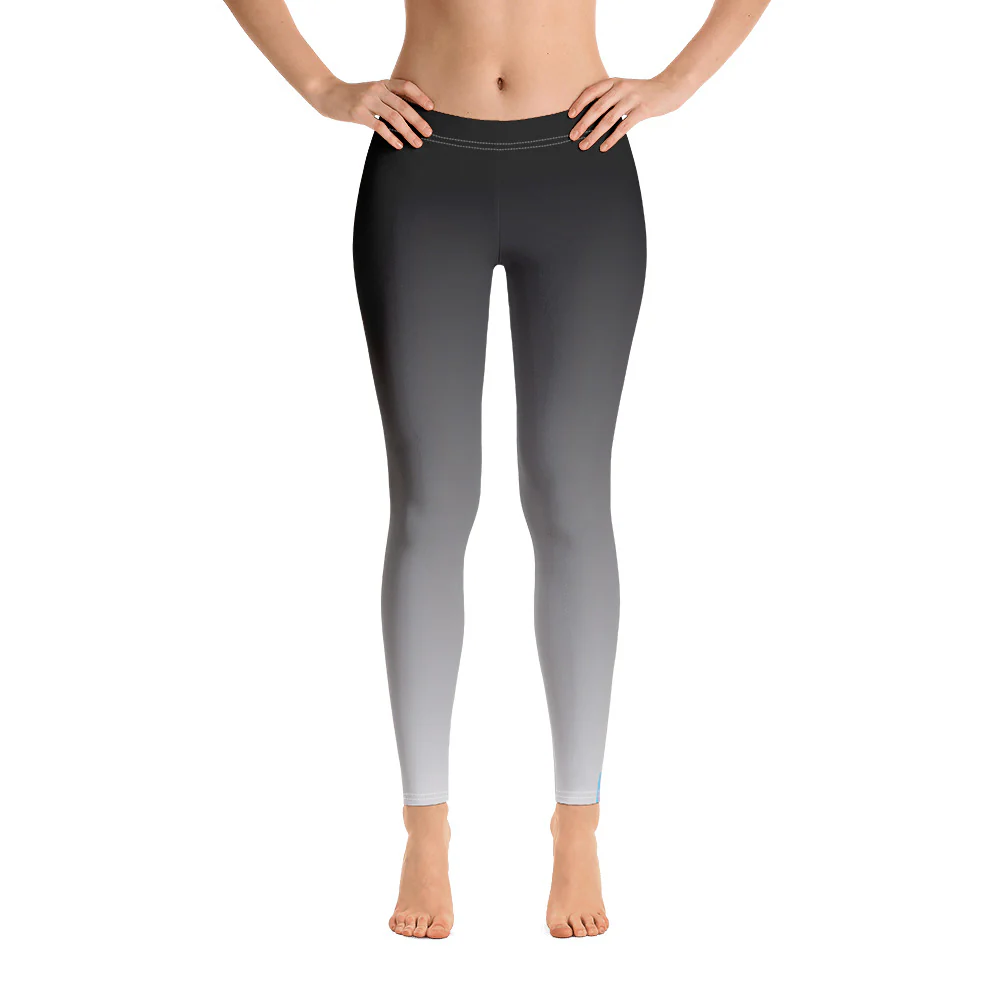 Trans Pride Flash Fade To Grey Leggings - Image 5