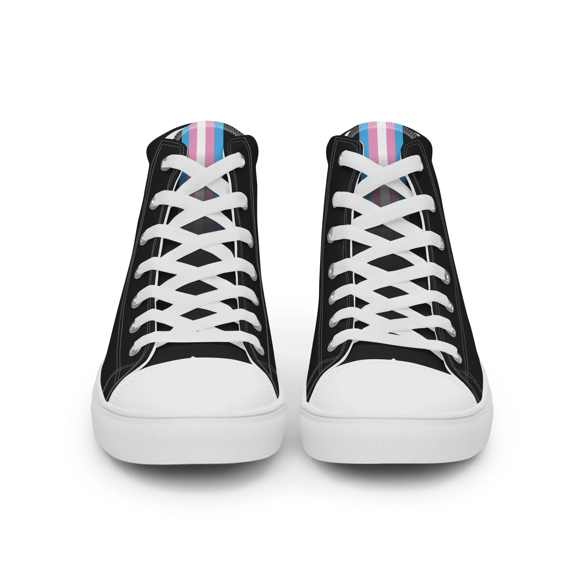 Trans Pride High Top Trainers (female sizes) - Image 9