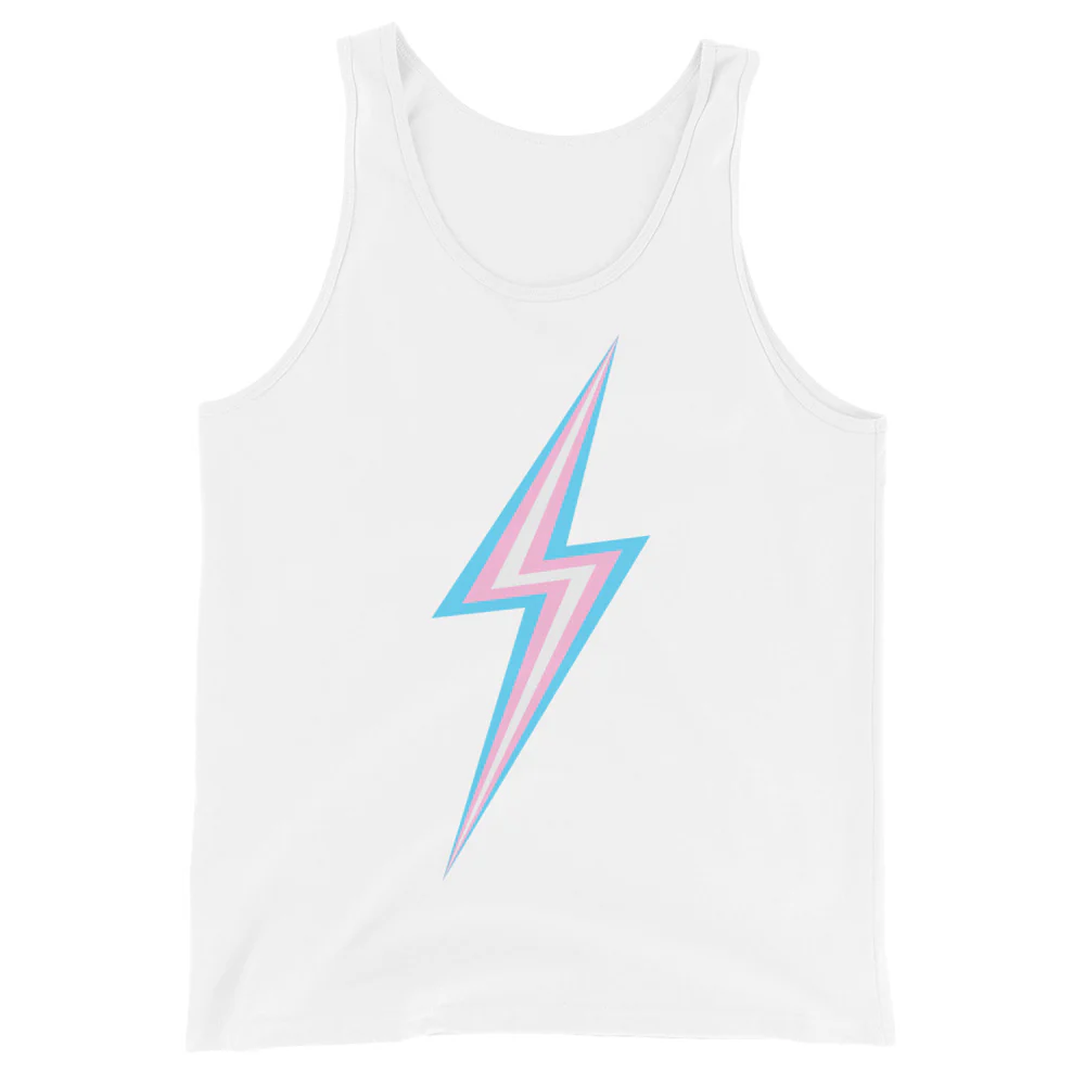 Trans Pride Lightning Tank Top