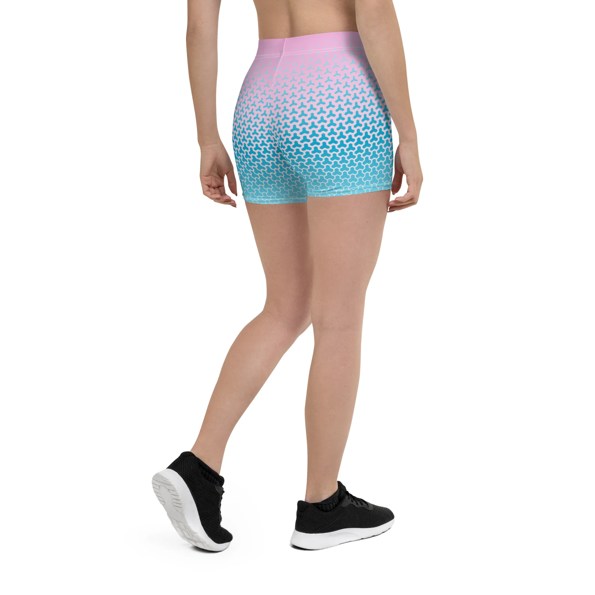 Trans Star Fade Legging Shorts - Image 5