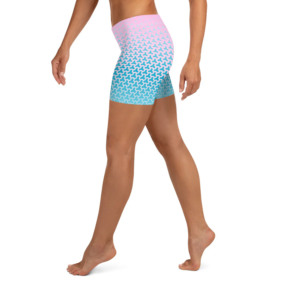 Trans Star Fade Legging Shorts - Image 6