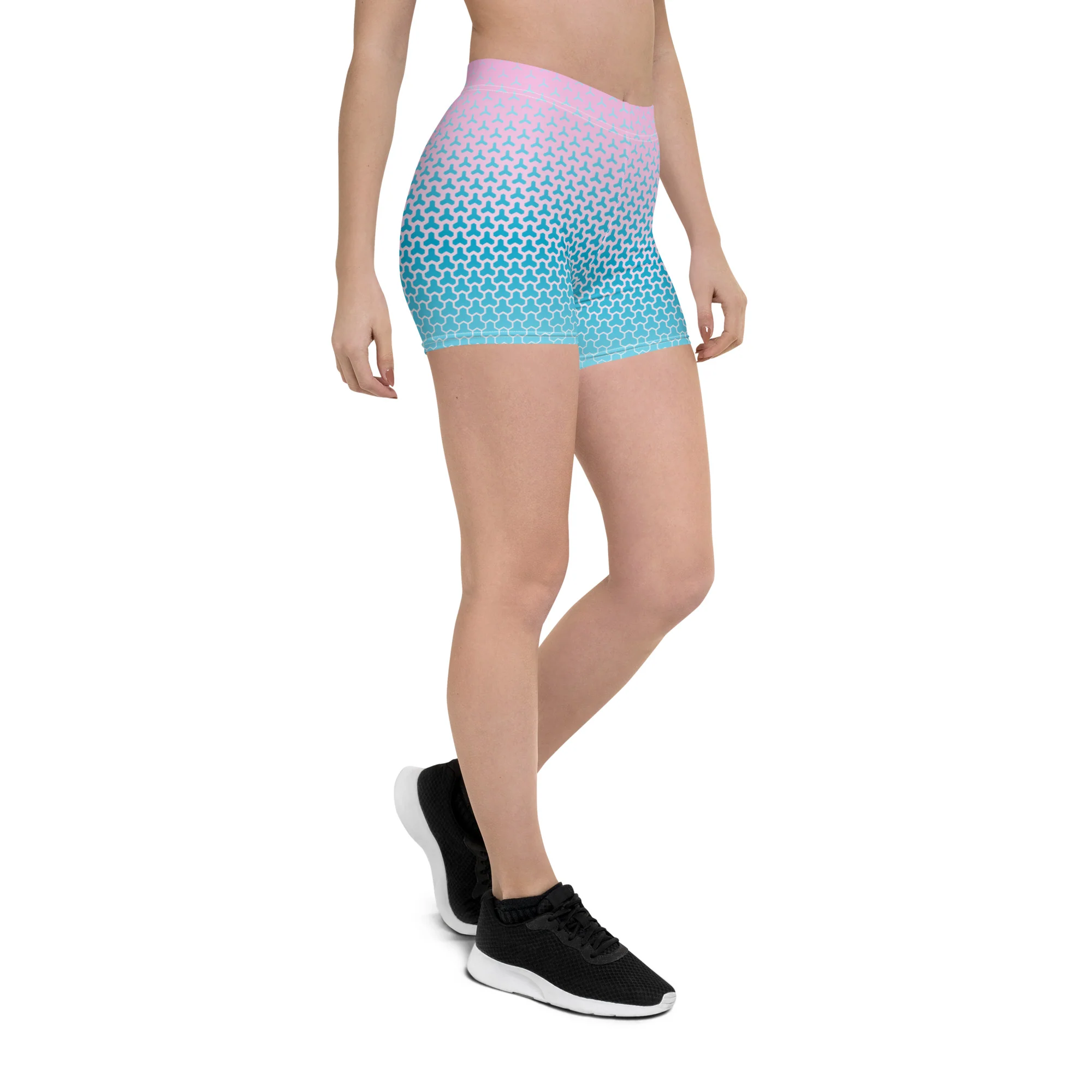 Trans Star Fade Legging Shorts - Image 8