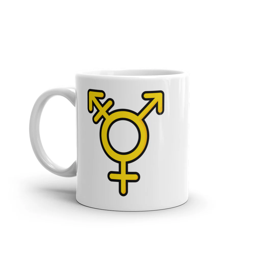 Trans Symbol Mug - Image 2