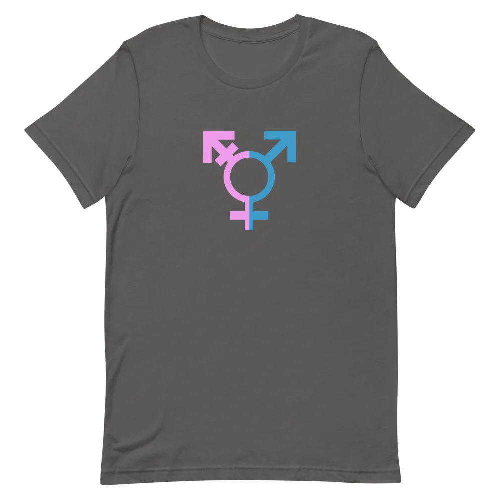 Two Tone Trans Symbol T-Shirt - Image 5