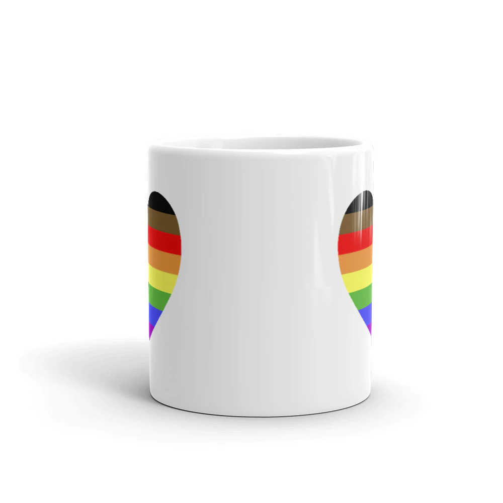 POC Inclusive Rainbow Heart Mug - Image 3