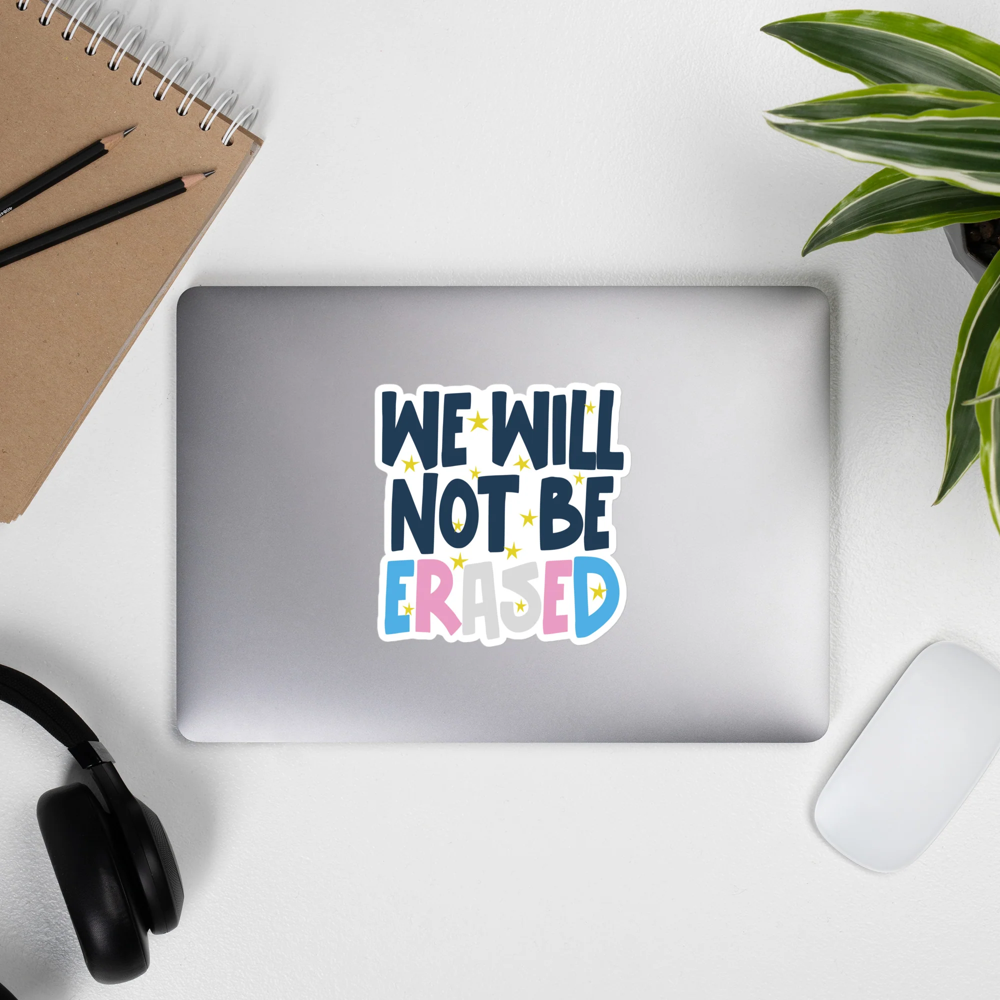 We Will Not Be Erased Sticker - Image 4