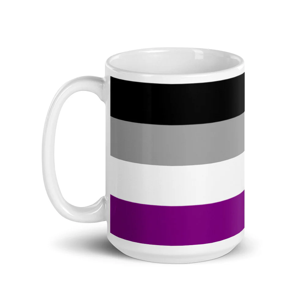 Asexual Pride Flag Mug - Image 5