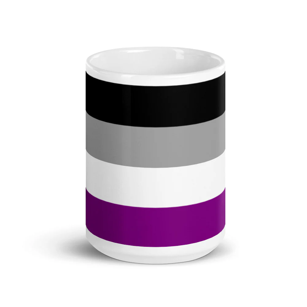Asexual Pride Flag Mug - Image 6