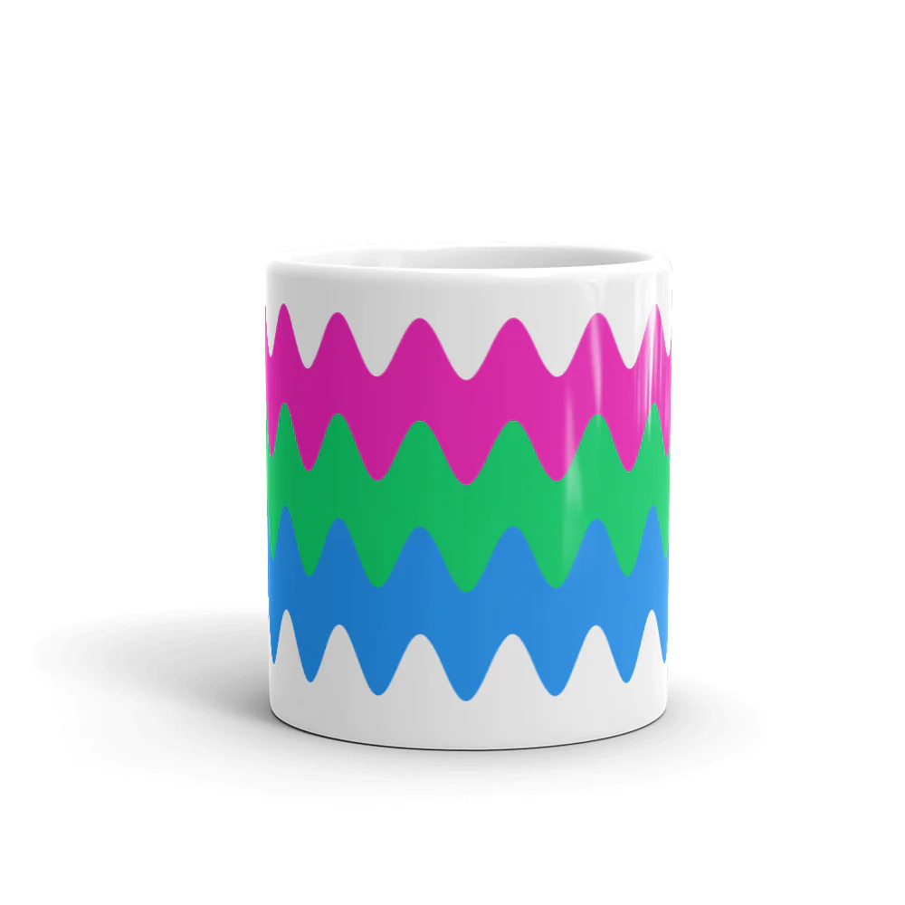 Polysexual Wavy Pride Flag Mug - Image 3