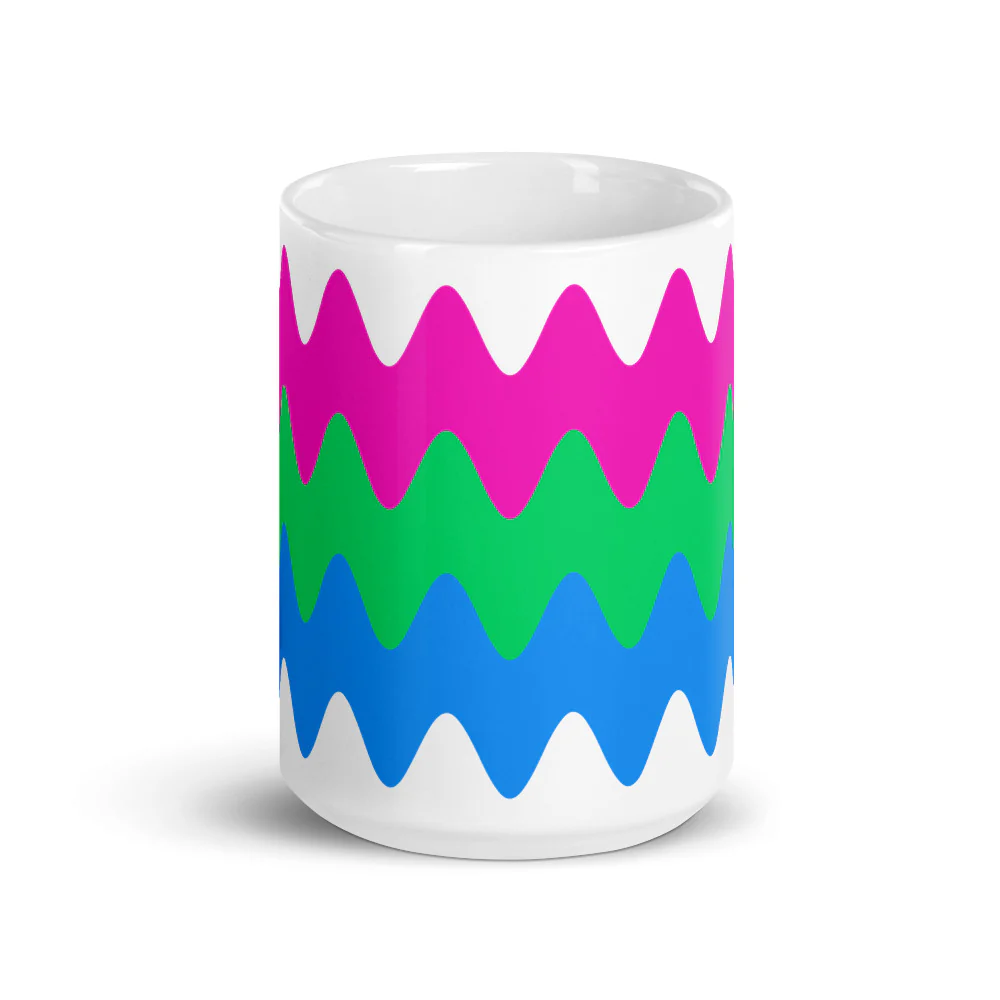 Polysexual Wavy Pride Flag Mug - Image 6