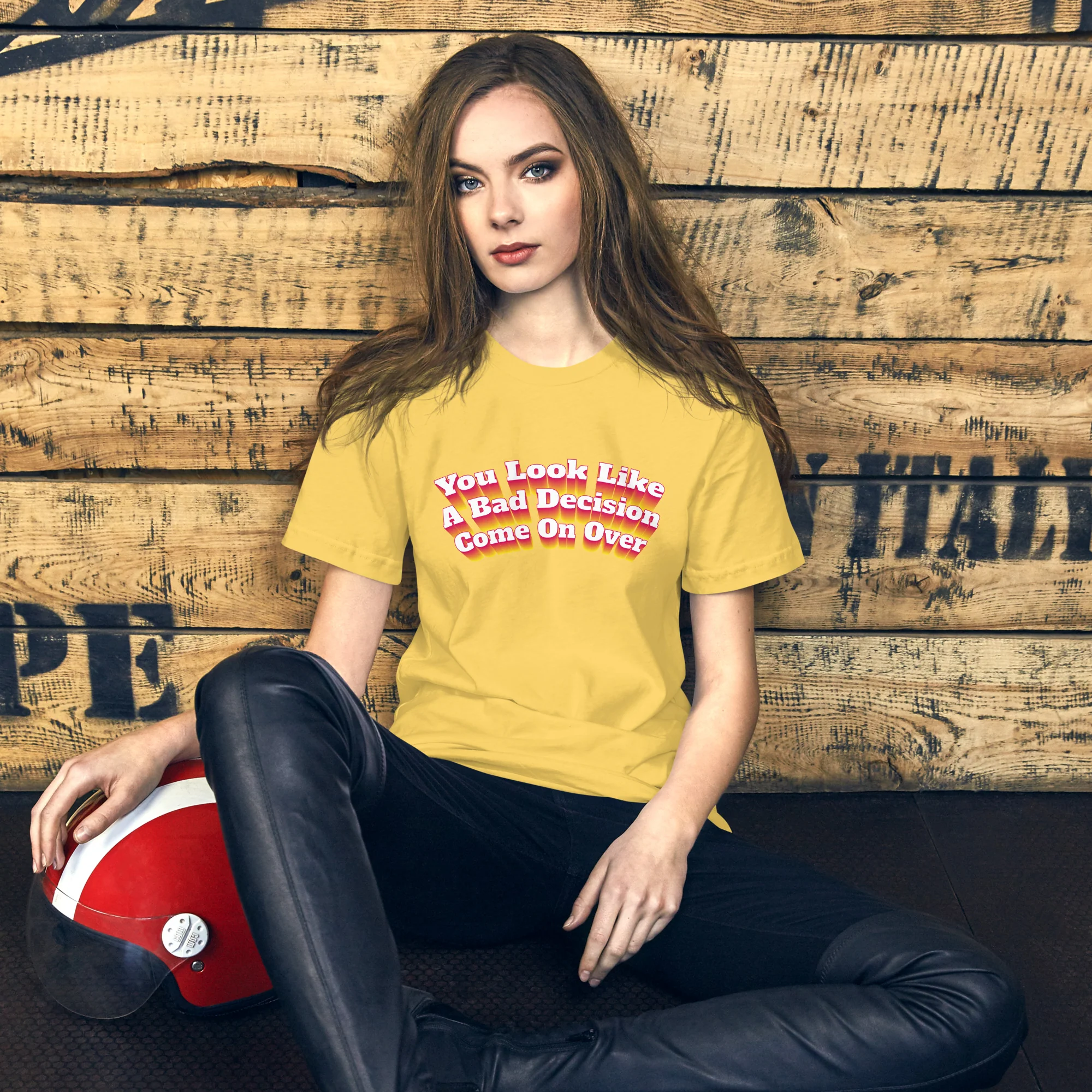 You Look Like A Bad Decision T-Shirt - Image 3